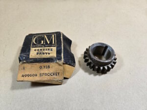 1937 1954 8 Cylinder Crankshaft Sprocket NOS, Pontiac