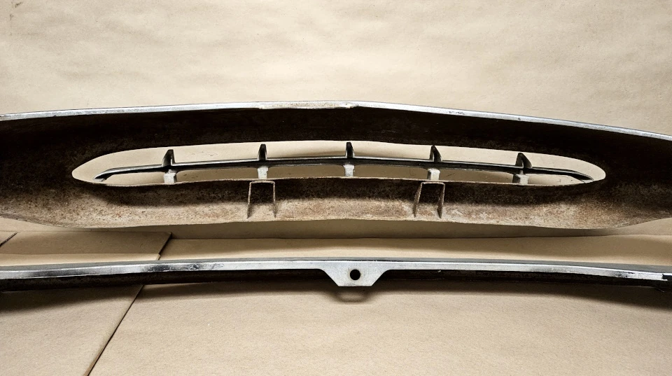 1954 Pontiac Star Chief Chieftain Radiator Grill Set Fish Mouth Excellent Used - Image 10