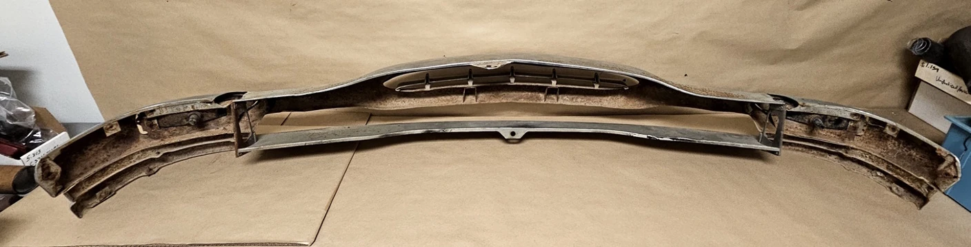 1954 Pontiac Star Chief Chieftain Radiator Grill Set Fish Mouth Excellent Used - Image 7