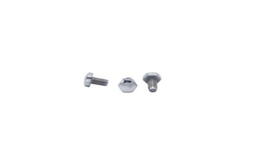 1937-39 Stainless Steel Door Hinge to Door Bolts, set of 6 for 1 hinge, 1937-38 All, 1939 Model 25