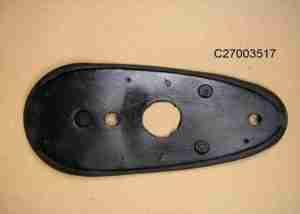 1940-42 Rear License Lamp Body Pad, 6-7/8"L