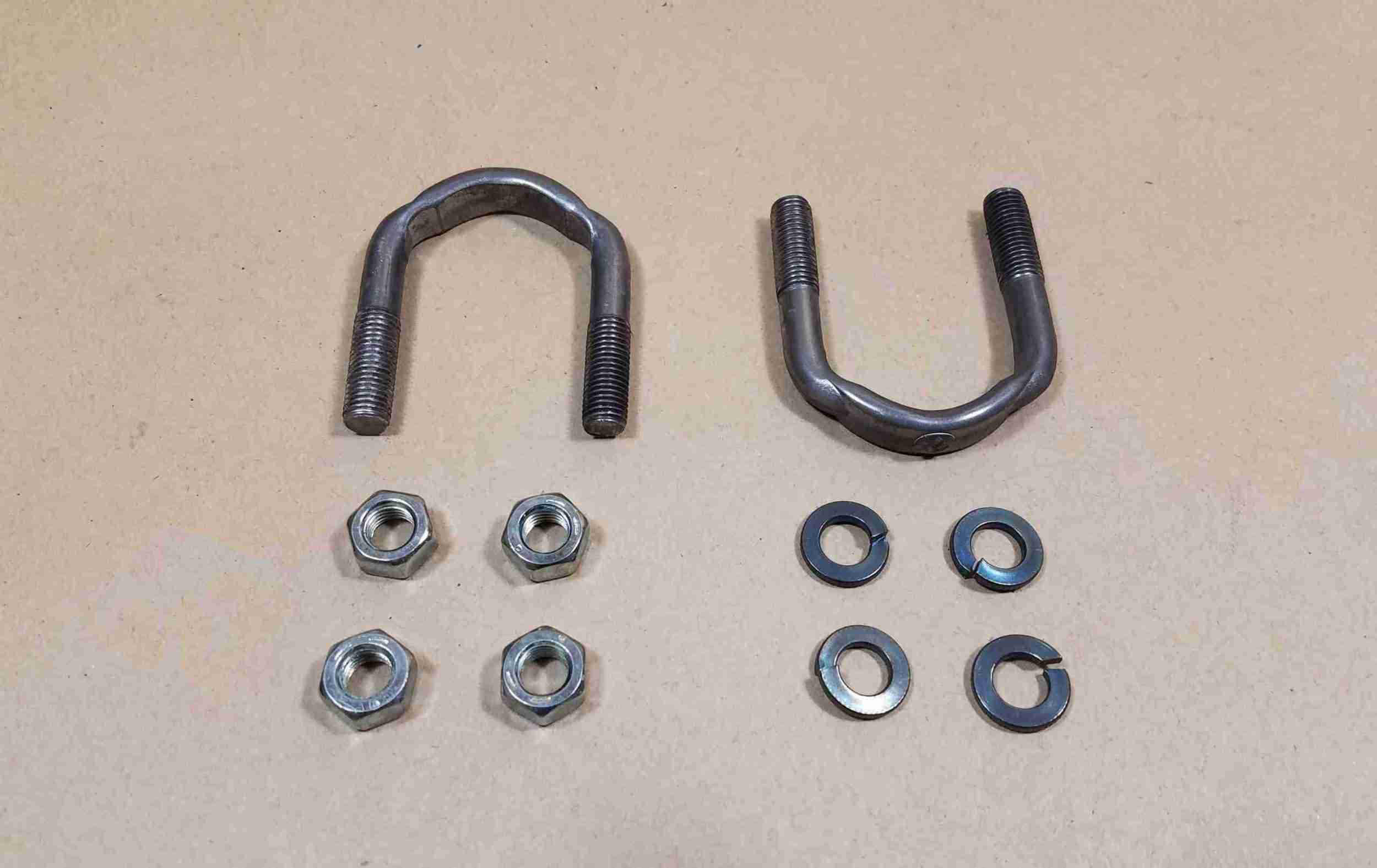 1956-72 Universal Joint Bearing Retainer Companion Flange U-Bolts