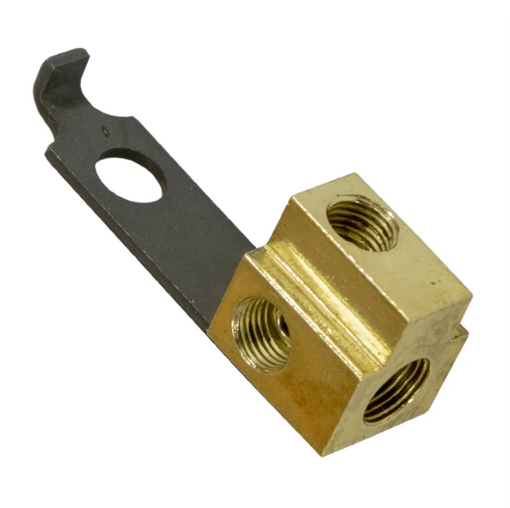1964-65 Brake Front Distribution Block, w/ bracket, All 1964-65 A Body
