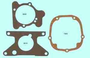 1939-55 Gasket Set, 1939-54 all Manual Transmissions and 1955 top cover transmission