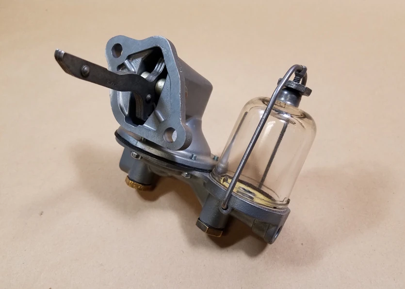 1933 1934 Fuel Pump, Rebuilt Single Diaphragm, with core charge. Pontiac 8 Cylinder - Image 2