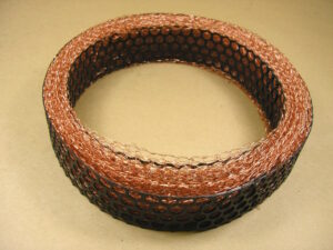 1949 1954 8 Cylinder Copper Mesh Air Cleaner Element, "Standard Type #6", 8" x 6-1/4" x1-1/2"