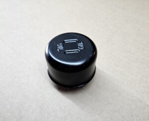 1940 1964 Pontiac Oil Filler Cap Push on Standard with "Oil" Embossed on Top