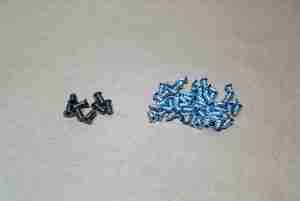 1955-57 2 Door Safari Side Window Molding Screw Kit, 60 pieces