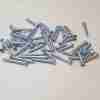 1955 2 Door Sedan Chrome Interior Garnish Molding & Trim Screw Set