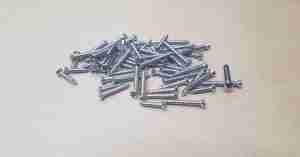 1955 1957 4 Door Sedan Chrome Interior Garnish Molding & Trim Screw Set