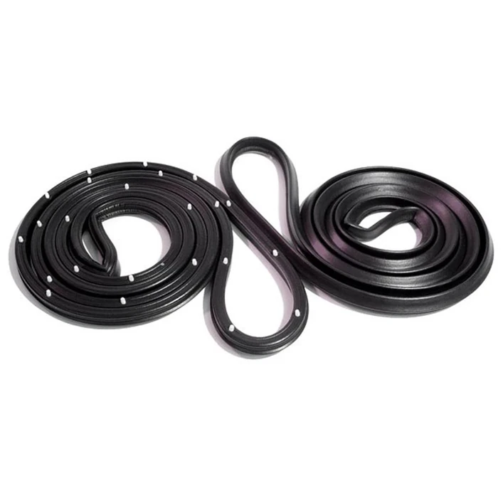 1967 1968 Door Weatherstrip, Rear Door. Pontiac Fullsize 4 Door Sedan