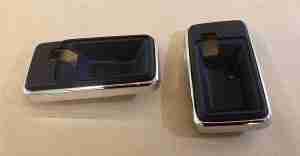 1977-81 Pontiac Firebird & Chevrolet Camaro All Interior Door Release Handle Cups, pair, in Black
