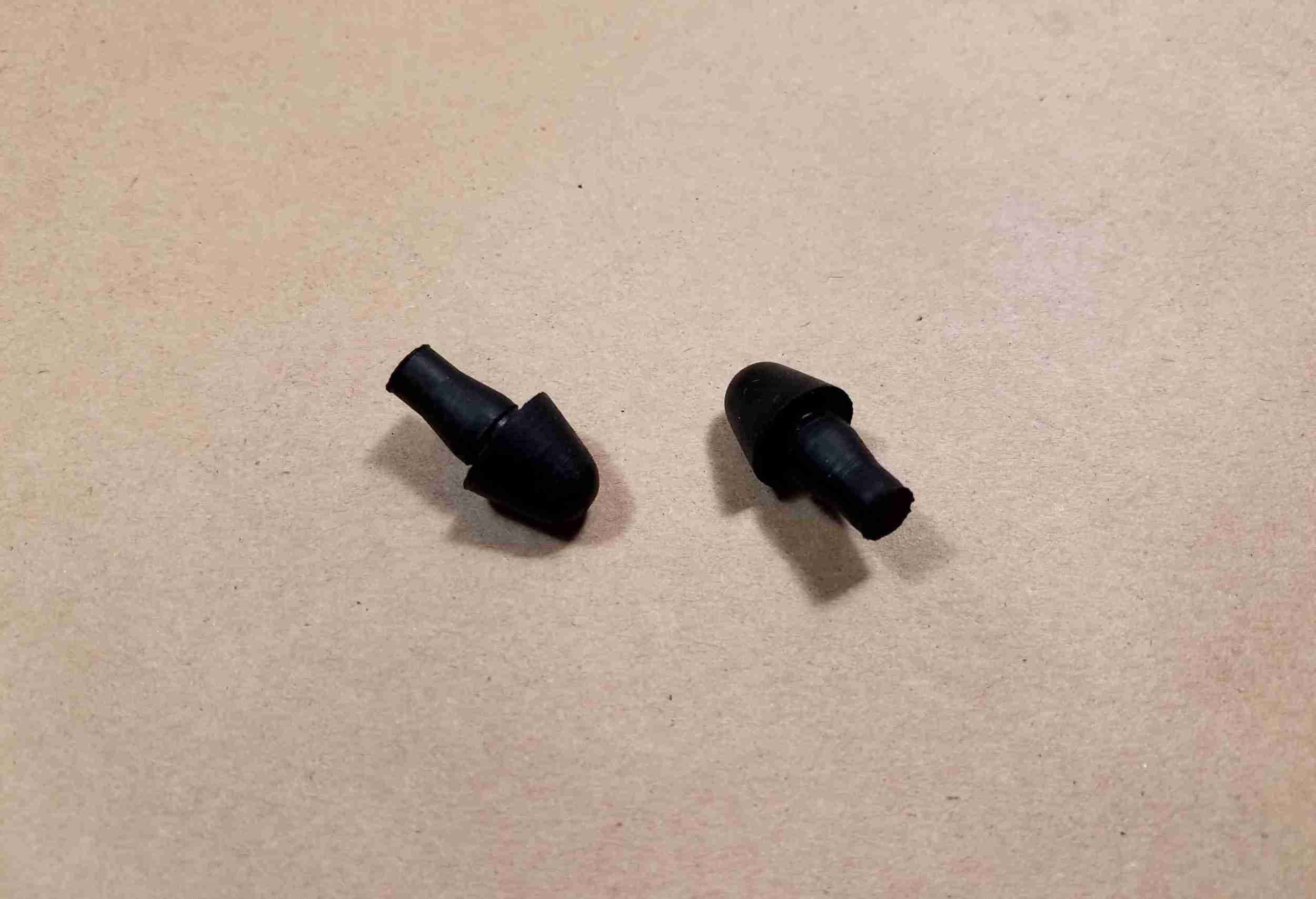 1961-72 All A Body Rear license bumpers (pr)
