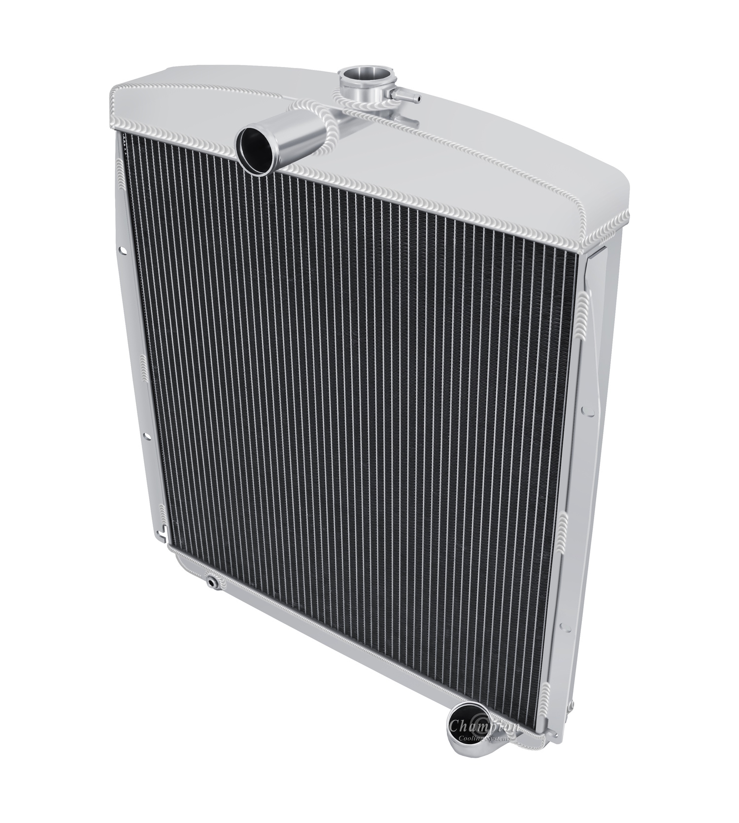 1949 1954 Pontiac Aluminum Radiator Assembly, 3 Core 27 7/8" X 24 1/8"