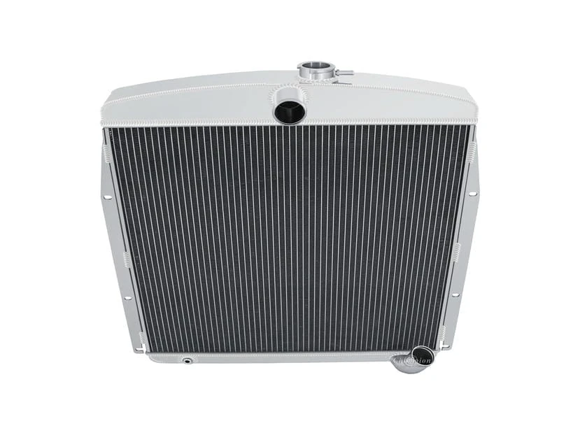1949 1954 Pontiac Aluminum Radiator Assembly, 3 Core 27 7/8" X 24 1/8" - Image 2