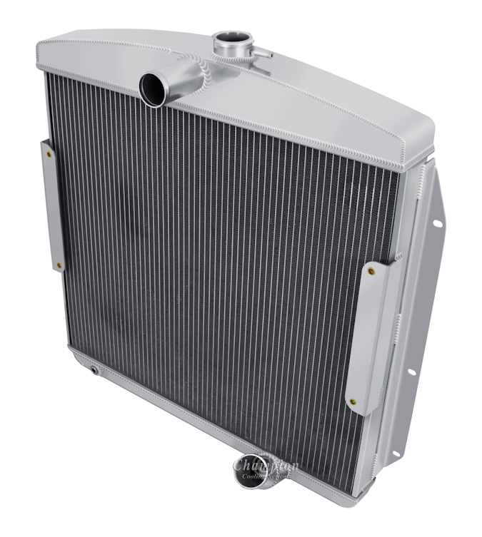 1955 1956 Pontiac Aluminum Radiator Assembly, 3 Core 20 1/2" X 23 1/2"