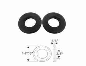 1958-61 Grommet, 1-1/2" w/ 3/4" ID for 1-3/16" hole, 1958-59 All AC Evap Outlet Pipe, 1960-61 Circulaire Evap Outlet Pipe