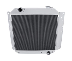 1958 Pontiac Aluminum Radiator Assembly, 3 Core 26 7/8" X 26 1/4"