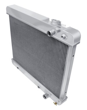 1961 1964 Pontiac Fullsize Down Flow Aluminum Radiator Assembly, LS Conversion