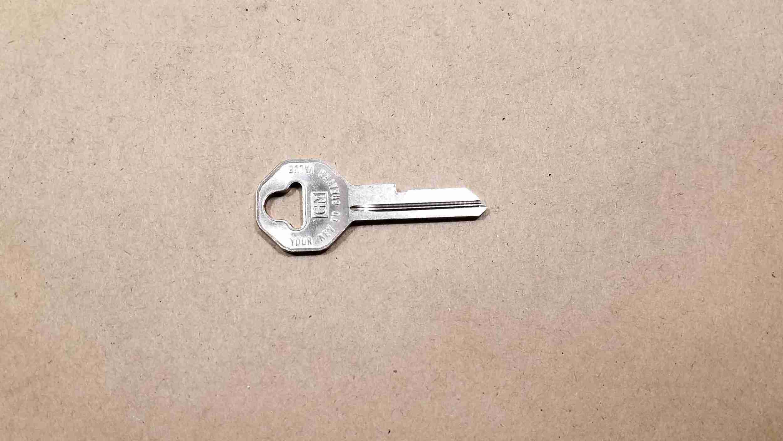 1935-66 Original Style Octagon Head Door/Ignition Key