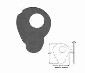 1958 AT Steering Column Sponge Seal