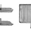 1964 Fuel Tank, 20 gallons 37-1/4" x 30" x 6-3/4". Pontiac A body except SW, includes filler neck w/ no vent pipe - Image 2