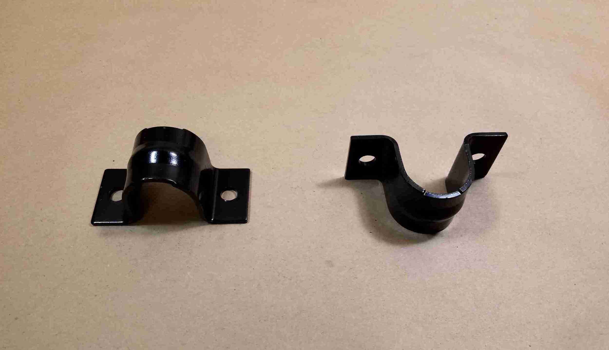 1949-57 Pontiac 1967-68 Firebird Front Sway Bar Bushing Brackets, pair