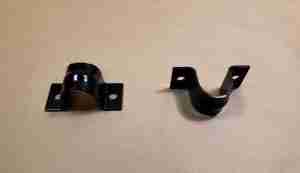 1949-57 Pontiac 1967-68 Firebird Front Sway Bar Bushing Brackets, pair