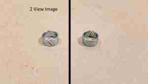 1969-79 Timing Chain Cover to Block Alignment Sleeves, dowl pair, All 1969-79, dog leg split ring design