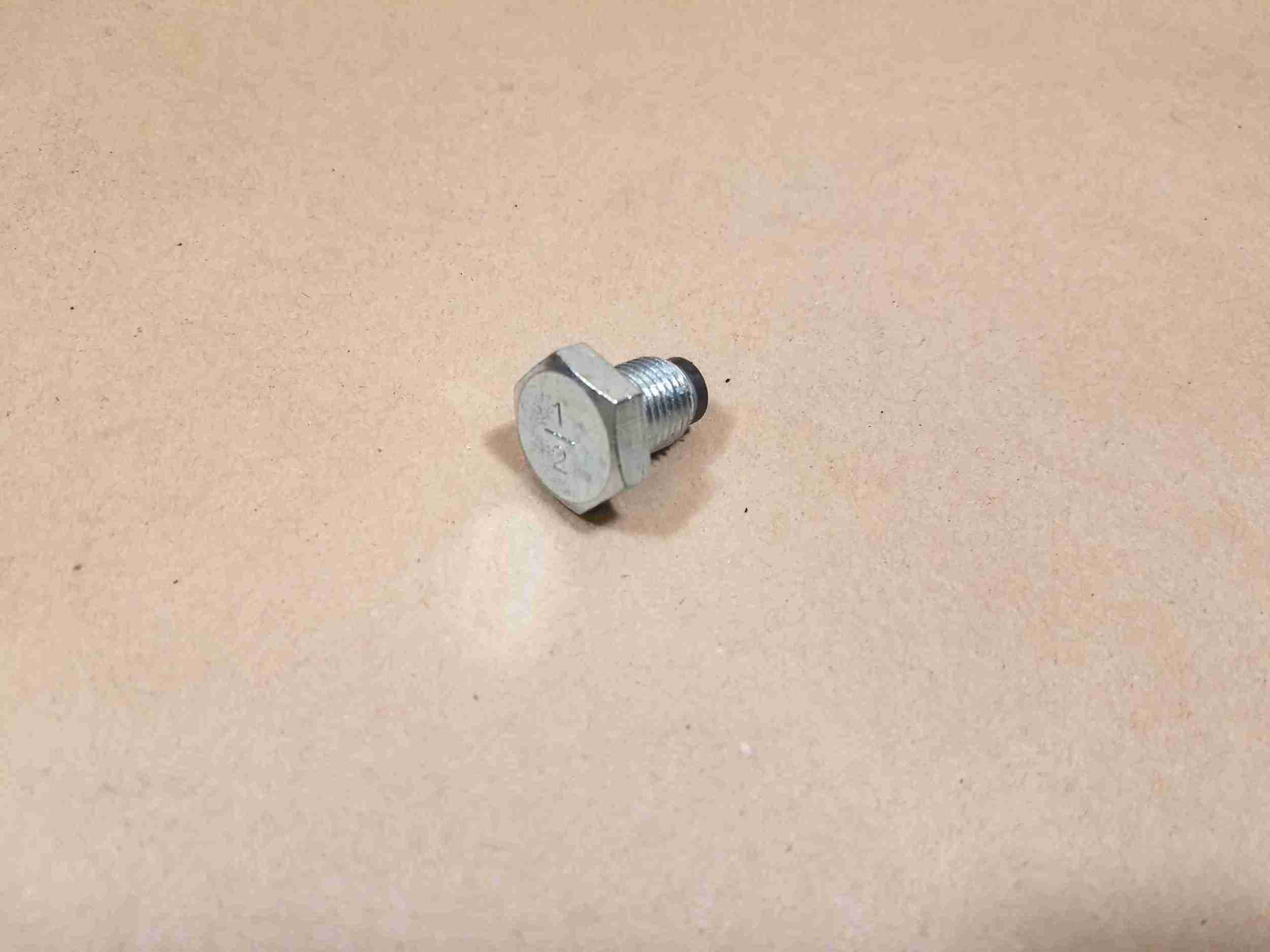 1933-81 Magnetic Oil Pan Drain Plug w/ Gasket, 1/2"-20, also 337185