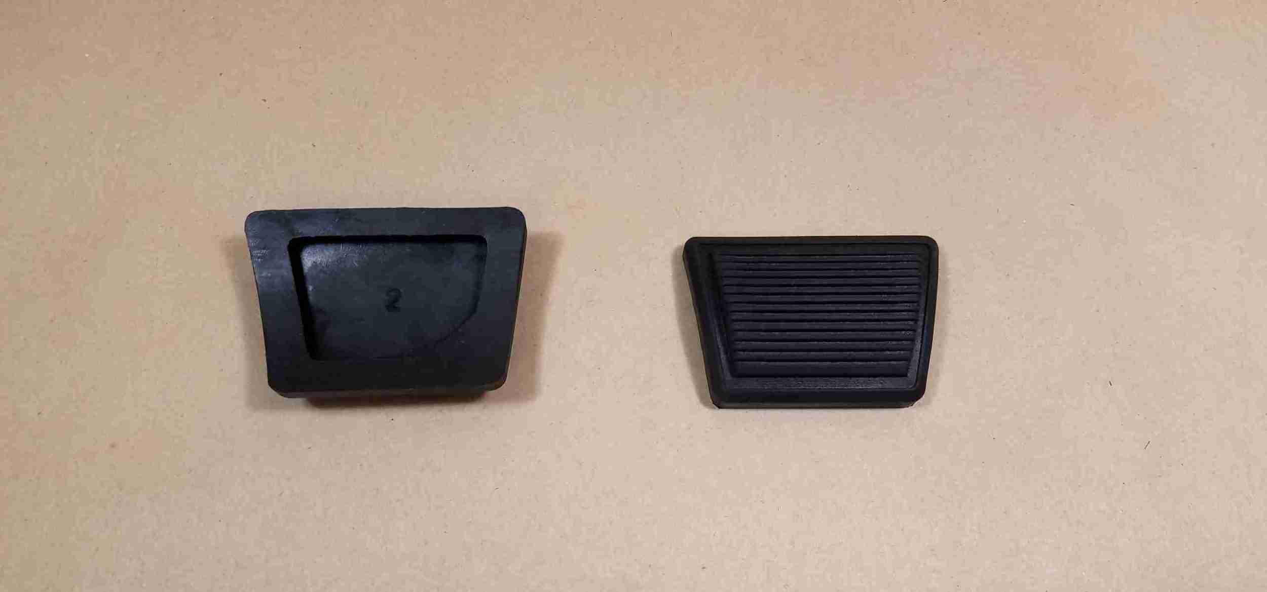 1965-81 Brake Pedal Pad for Manual Transmission, 1965-77 A, 1965-70 B, 1965-71 G, 1971-79 X, 1967-81 F