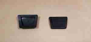1965-81 Brake Pedal Pad for Manual Transmission, 1965-77 A, 1965-70 B, 1965-71 G, 1971-79 X, 1967-81 F