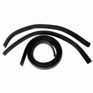 1928-29 Convertible Swing-Out Windshield Seal Set of 3, sides & bottom