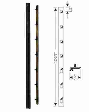 1933 Front Door Vent Window Division Post Seals
