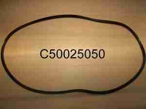 1937-38 Windshield Glass Rubber Channel, All exc Convertible, use w/ division bar gasket set C4068454RS
