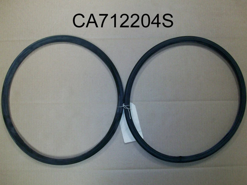 1937-38 Rear Fixed/Stationary Quarter Window Glass Channels, pair, 4 ...