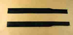 1939-50 Rear Sliding Quarter Window Vertical Weatherstrip, pair