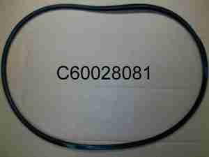 1939-40 Back Window Glass Rubber Channel, All Model 26/28 Deluxe 6/8 w/o reveal molding