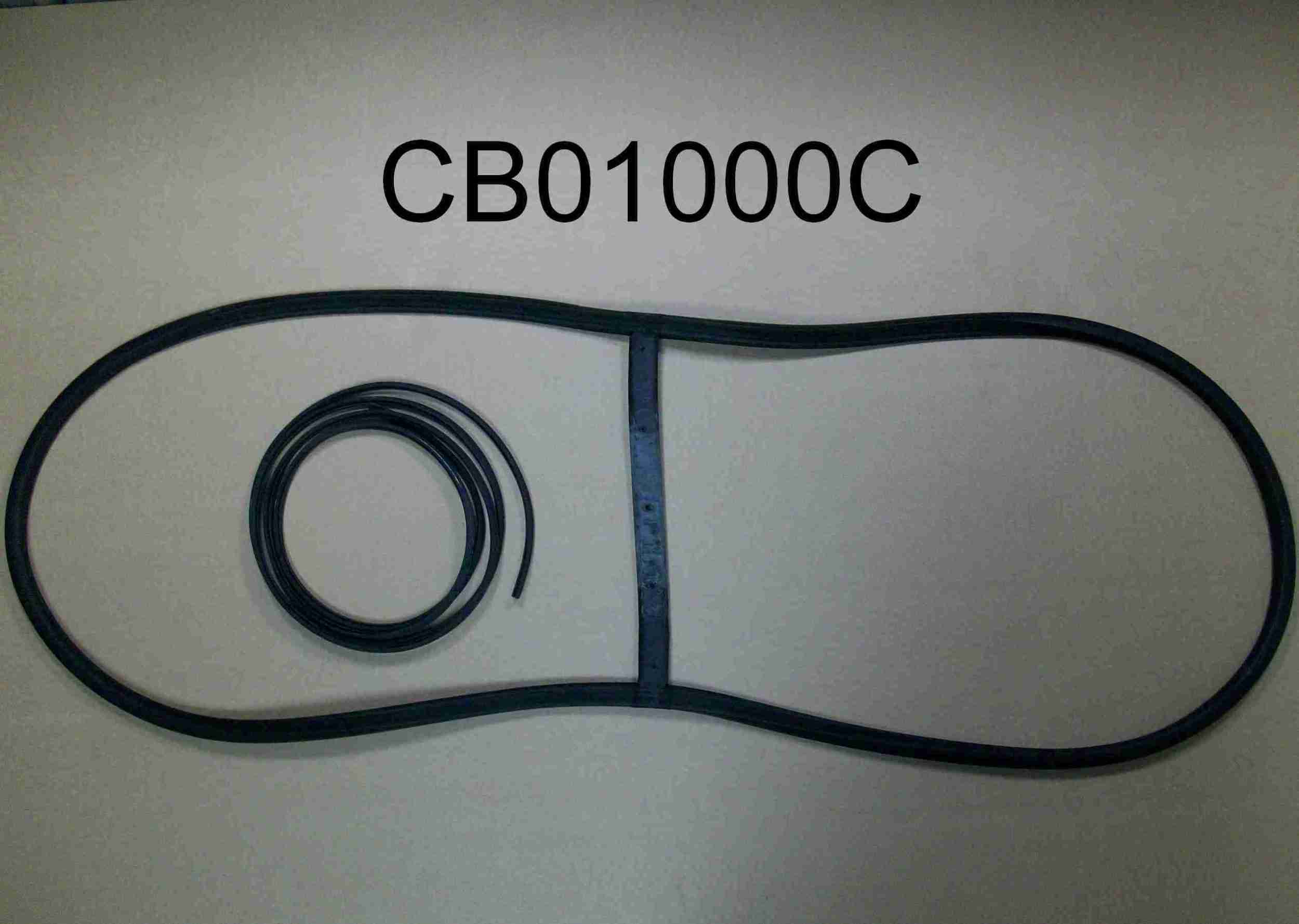 1940 Windshield Glass Rubber Channel, All Model 25 Special 6, use w/ division bar gasket C4125417R