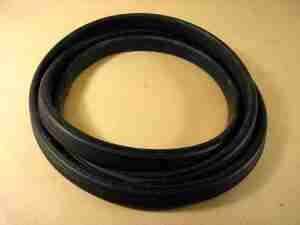 1941-48 Back Window Glass Rubber Channel with Pinchweld Seal, All Except Convertible, Wagon or Sedan Coupe