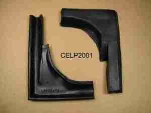 1940-48 Front or Rear Door Weatherstrip Molded Corners only, see description for applications