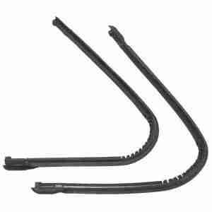 1940-42 Rear Door Ventilator Weatherstrip Main Seals, pair, see description for applications