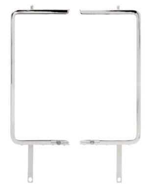 1955-57 2dr/4dr Sedan & Station Wagon Vent Window Frames, pair w/o latches