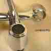 1949-52 exc 1949 SW Front or Rear Door Outside Door Handles, pair w/ gaskets, no buttons - Image 2