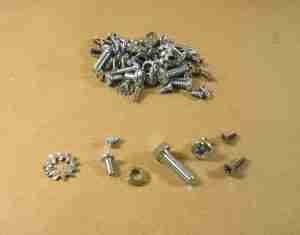 1955-57 Vent Window Assembly Screw Kit