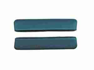 1960-62 Aqua Front Arm Rest Pads