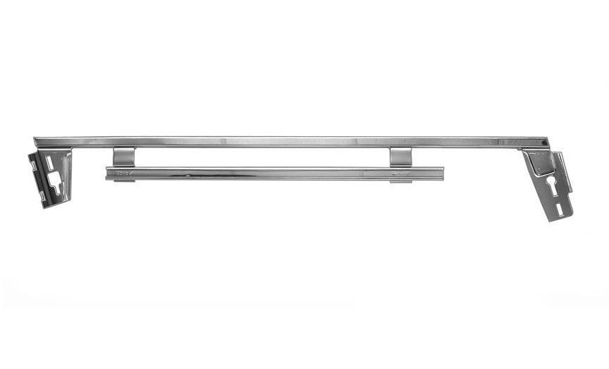 1963-64 Front Door Window Upper Frame LH, Full Size 2dr Hardtop exc GP