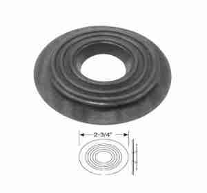 1926-81 Floor Carpet Dimmer Switch Grommet, 1" diameter hole, 1926-72 All, 1973-75 exc AGX, 1976-77 exc ABG, 1979-80 H, 1979-81 X, also 4591473, 4837585