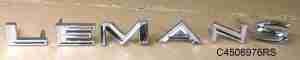 1965-66 Lemans Rear Quarter Letters