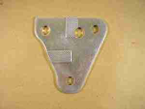 1949-59 RH Rear Quarter Window Hinge Adjusting Plate, 1949-54 2 Door Hardtop & Convertible, 1955-59 Convertible only